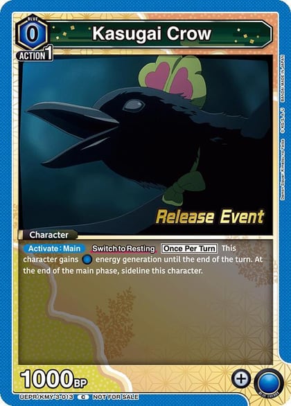Kasugai Crow, UEX05BT: Demon Slayer: Kimetsu no Yaiba Vol.2 Release Event Cards UEPR/KMY-3-013