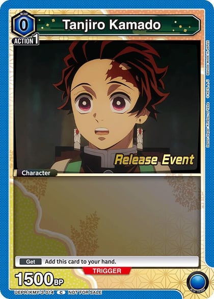 Tanjiro Kamado (014), UEX05BT: Demon Slayer: Kimetsu no Yaiba Vol.2 Release Event Cards UEPR/KMY-3-014