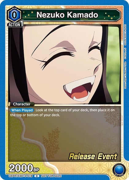 Nezuko Kamado (018), UEX05BT: Demon Slayer: Kimetsu no Yaiba Vol.2 Release Event Cards UEPR/KMY-3-018