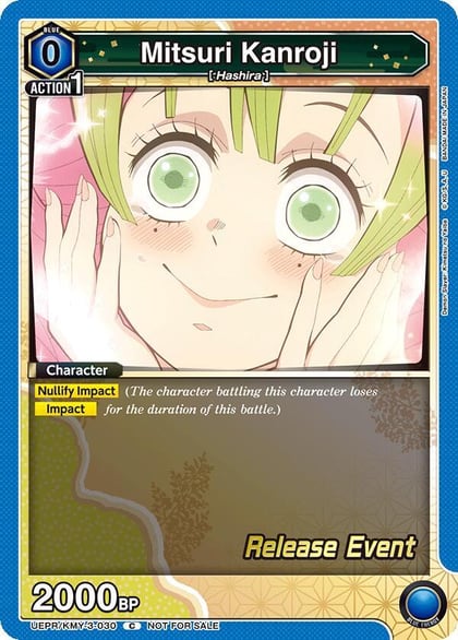 Mitsuri Kanroji (030), UEX05BT: Demon Slayer: Kimetsu no Yaiba Vol.2 Release Event Cards UEPR/KMY-3-030