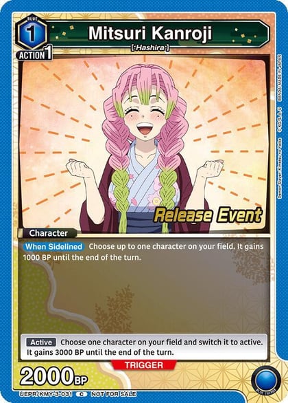 Mitsuri Kanroji (031), UEX05BT: Demon Slayer: Kimetsu no Yaiba Vol.2 Release Event Cards UEPR/KMY-3-031