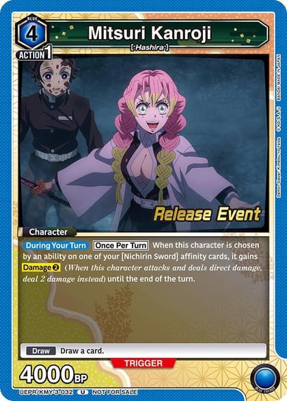 Mitsuri Kanroji (032), UEX05BT: Demon Slayer: Kimetsu no Yaiba Vol.2 Release Event Cards UEPR/KMY-3-032
