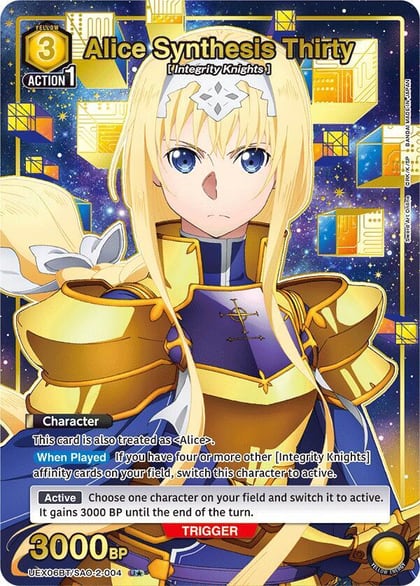 Alice Synthesis Thirty (U*), UEX06BT: Sword Art Online Vol.2 UEX06BT/SAO-2-004