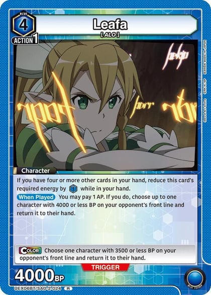 Leafa (024), UEX06BT: Sword Art Online Vol.2 UEX06BT/SAO-2-024