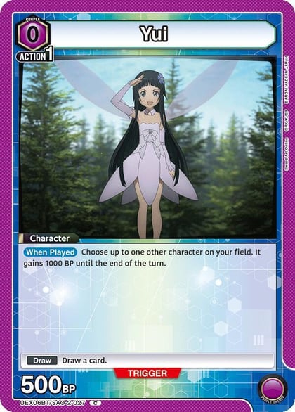Yui (027), UEX06BT: Sword Art Online Vol.2 UEX06BT/SAO-2-027