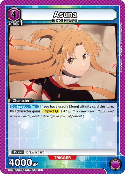 Asuna (033), UEX06BT: Sword Art Online Vol.2 UEX06BT/SAO-2-033