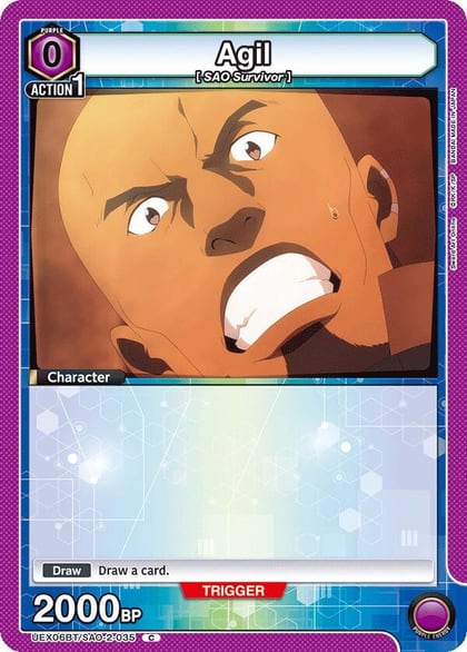 Agil (035), UEX06BT: Sword Art Online Vol.2 UEX06BT/SAO-2-035