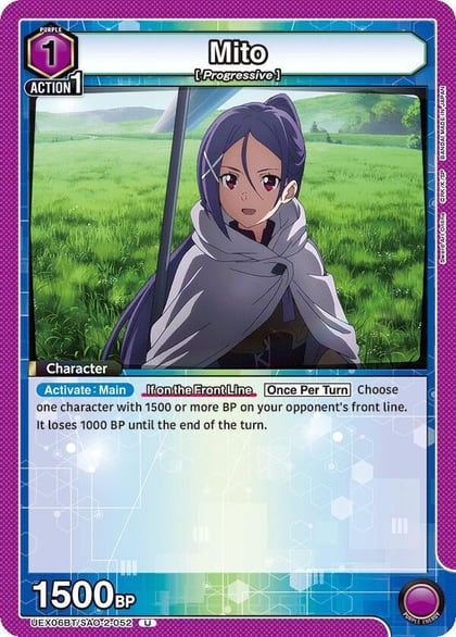 Mito (052), UEX06BT: Sword Art Online Vol.2 UEX06BT/SAO-2-052
