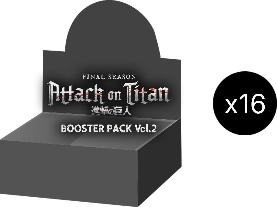 Attack on Titan Vol. 2 - Booster Display Case, UEX07BT: Attack on Titan Vol. 2 P696146