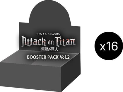 Attack on Titan Vol. 2 - Booster Display Case, UEX07BT: Attack on Titan Vol. 2 P696146