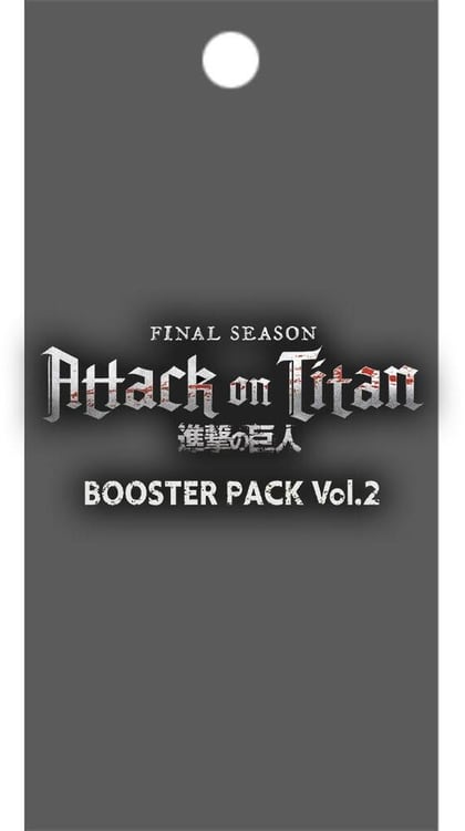 Attack on Titan Vol. 2 - Booster Pack, UEX07BT: Attack on Titan Vol. 2 P696148