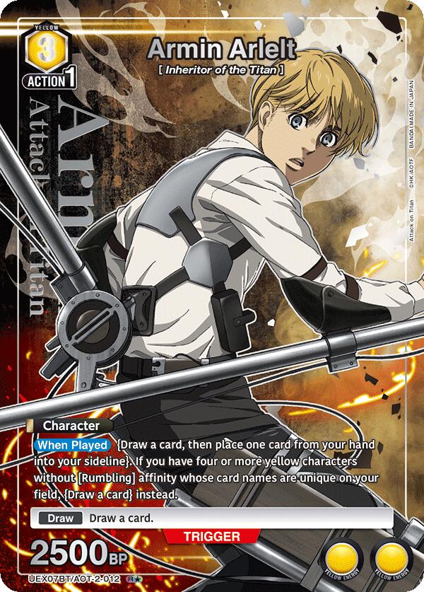 Armin Arlelt (012) (R*), UEX07BT: Attack on Titan Vol. 2 UEX07BT/AOT-2-012