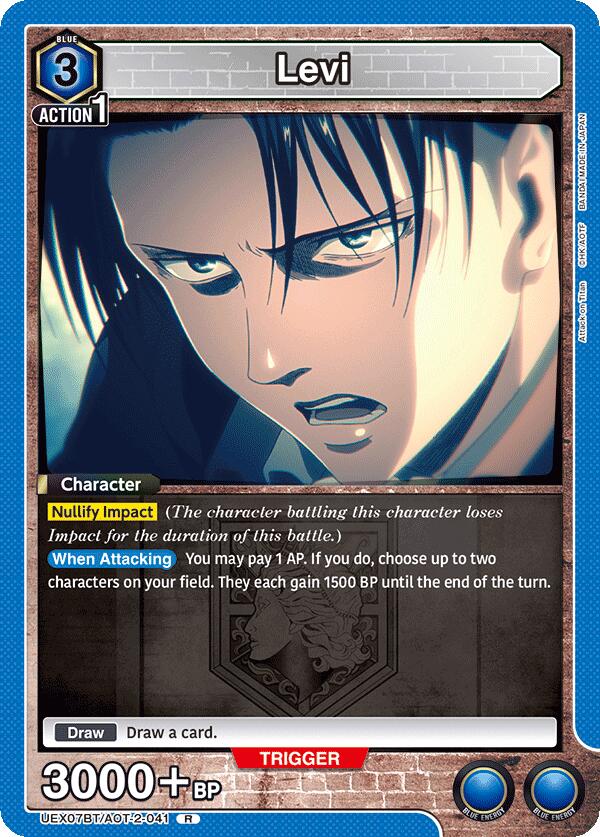 Levi (041), UEX07BT: Attack on Titan Vol. 2 UEX07BT/AOT-2-041