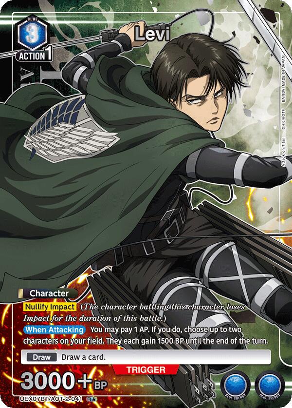 Levi (041) (R*), UEX07BT: Attack on Titan Vol. 2 UEX07BT/AOT-2-041