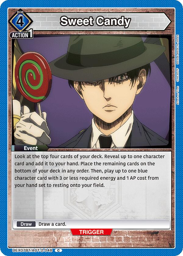 Sweet Candy, UEX07BT: Attack on Titan Vol. 2 UEX07BT/AOT-2-048