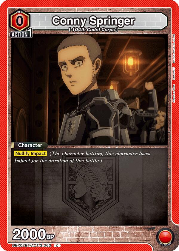 Conny Springer (063), UEX07BT: Attack on Titan Vol. 2 UEX07BT/AOT-2-063