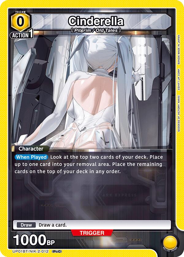 Cinderella (012), UP01BT: GODDESS OF VICTORY: NIKKE Precious Booster UP01BT/NIK-2-012
