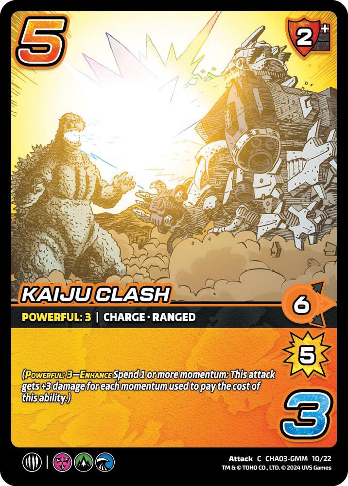 Kaiju Clash, Challenger Series: Godzilla CHA03-GMM 10/22