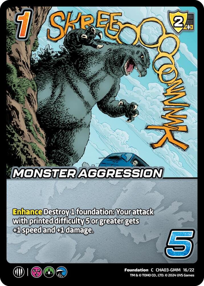 Monster Aggression, Challenger Series: Godzilla CHA03-GMM 16/22