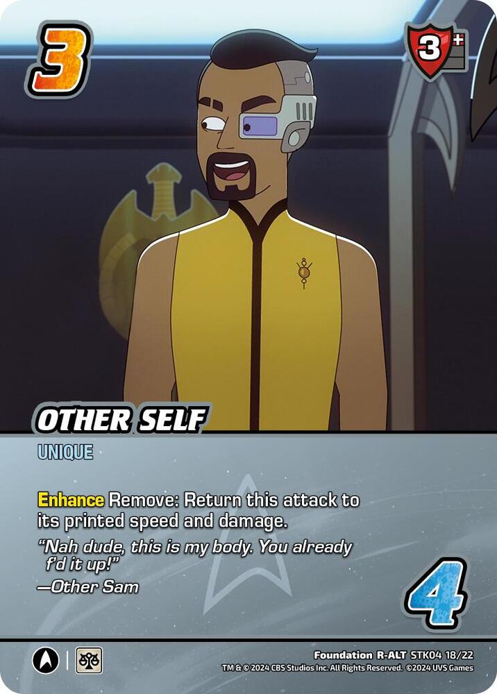 Other Self (Alternate Art), Challenger Series: Star Trek: Lower Decks STK04 18/22