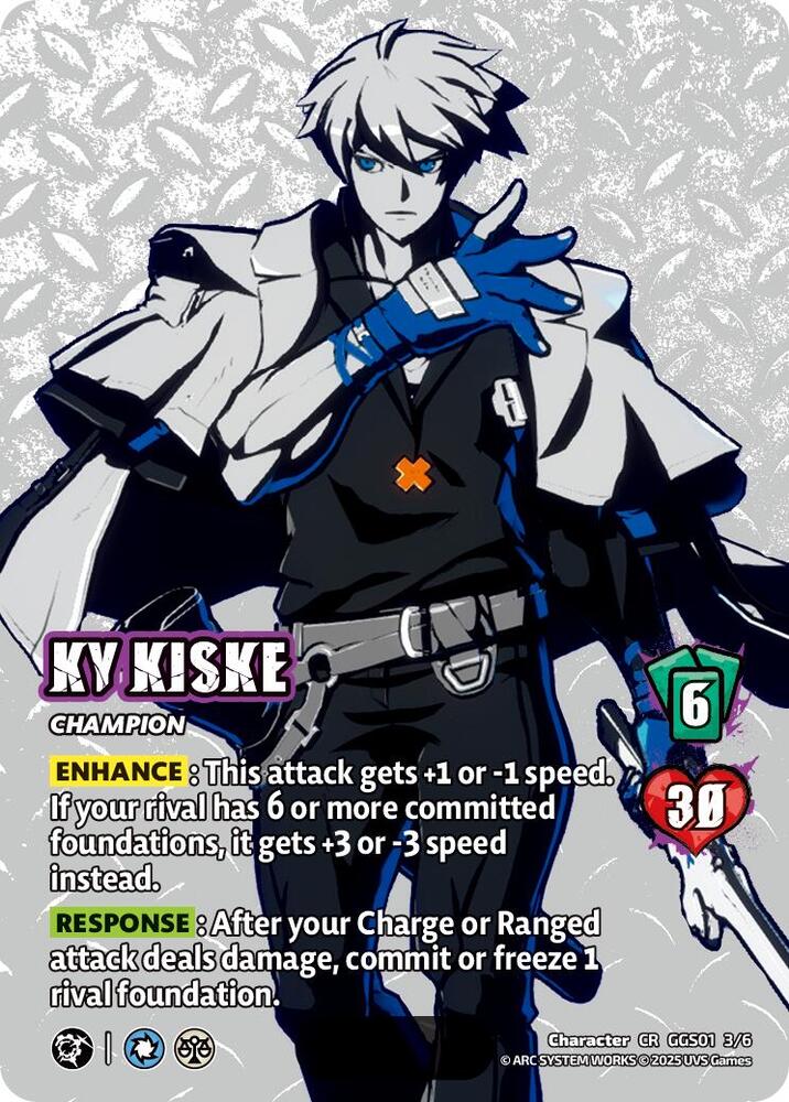 KY KISKE (Serial Numbered), GUILTY GEAR -STRIVE- GGS01 3/6