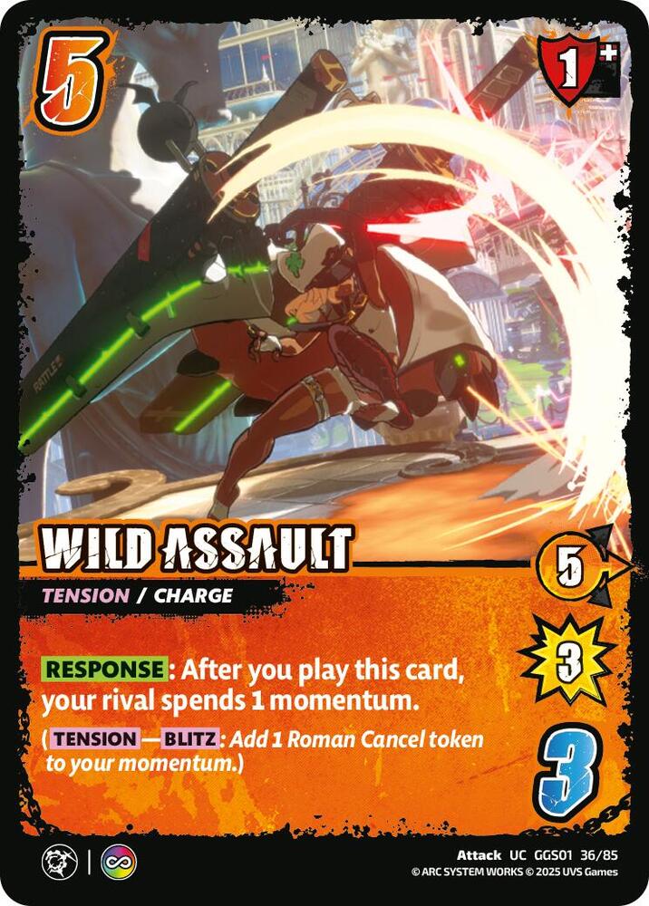 WILD ASSAULT, GUILTY GEAR -STRIVE- GGS01 36/85