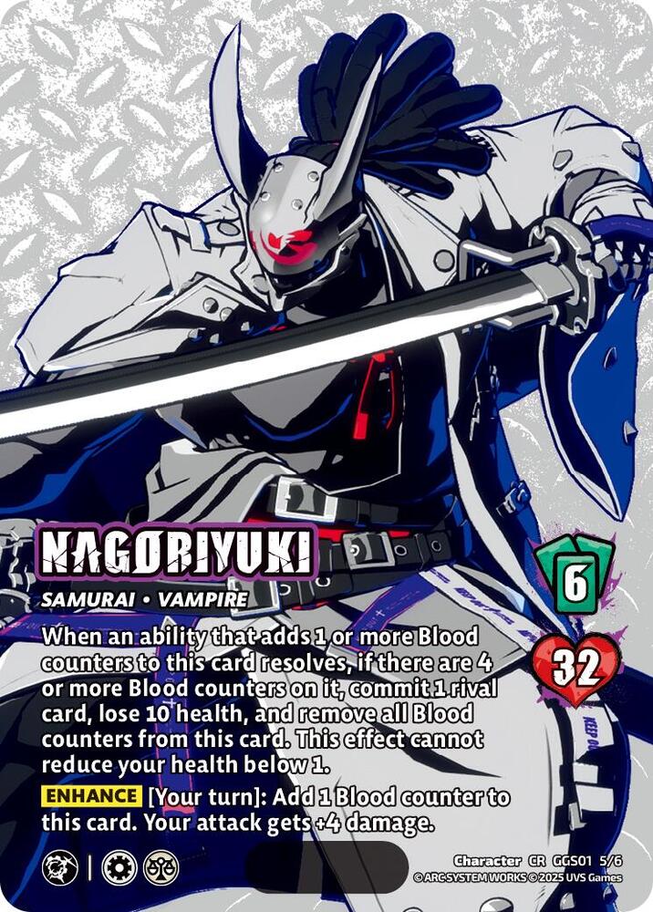 NAGORIYUKI (Serial Numbered), GUILTY GEAR -STRIVE- GGS01 5/6