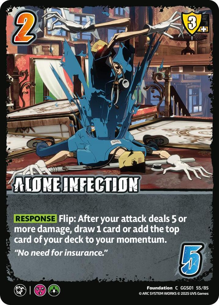 ALONE INFECTION, GUILTY GEAR -STRIVE- GGS01 55/85