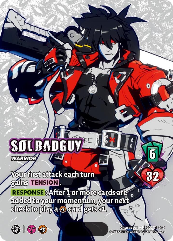 SOL BADGUY (Serial Numbered), GUILTY GEAR -STRIVE- GGS01 6/6