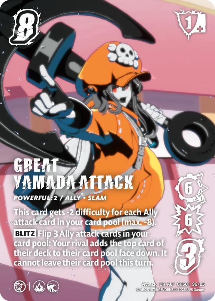 GREAT YAMADA ATTACK (Alternate Art), GUILTY GEAR -STRIVE- GGS01 96/85
