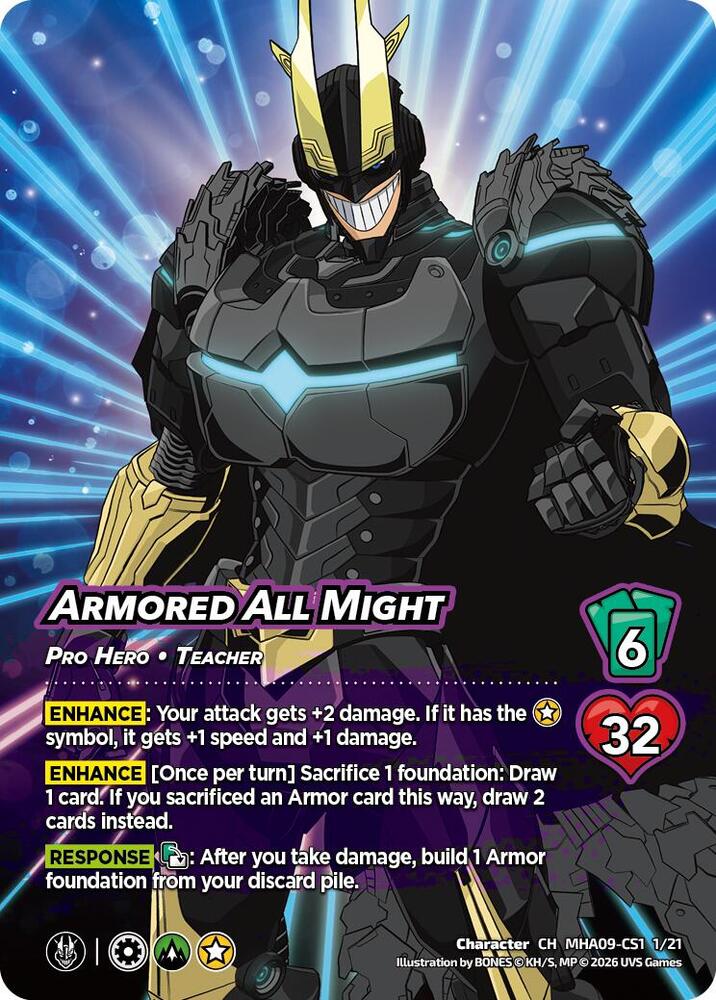 Armored All Might, Challenger Series: My Hero Academia - Final Battle MHA09-CS1 1/21