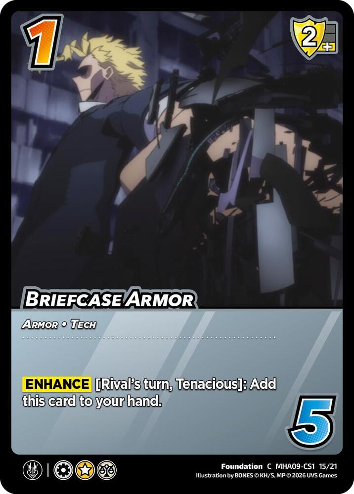 Briefcase Armor, Challenger Series: My Hero Academia - Final Battle MHA09-CS1 15/21