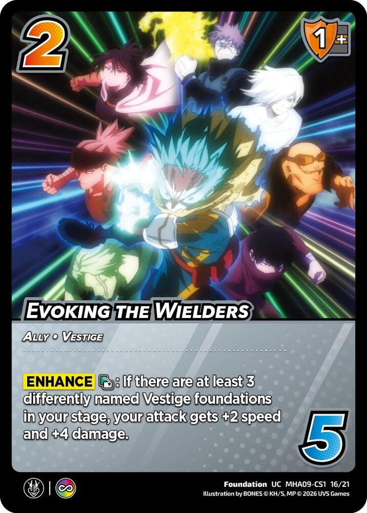 Evoking the Wielders, Challenger Series: My Hero Academia - Final Battle MHA09-CS1 16/21