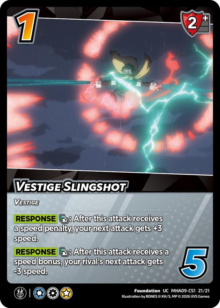 Vestige Slingshot, Challenger Series: My Hero Academia - Final Battle MHA09-CS1 21/21