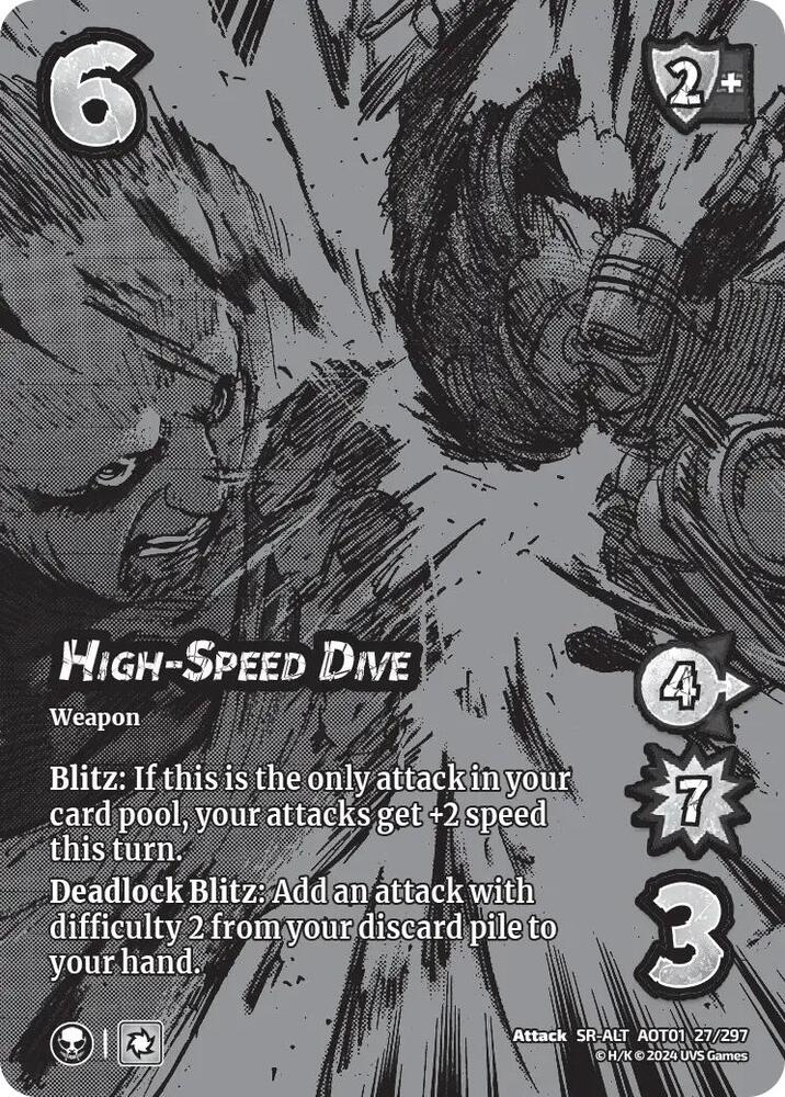 High-Speed Dive (Alternate Art), Attack on Titan: Battle for Humanity 27/297