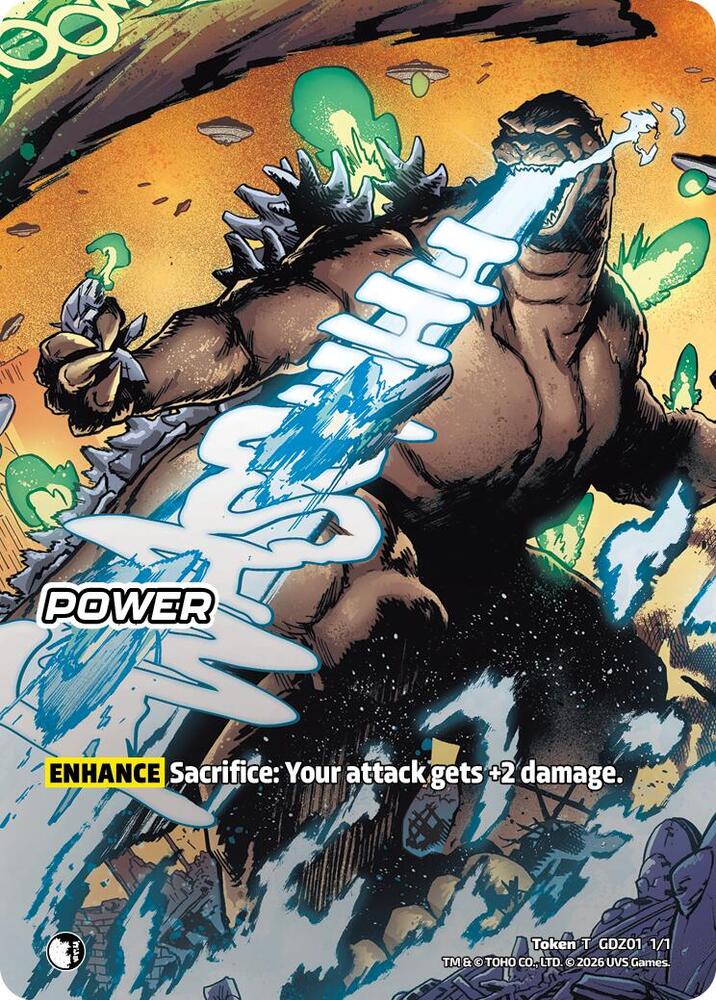 Power, Godzilla: Reign of Kaiju GDZ01 1/186
