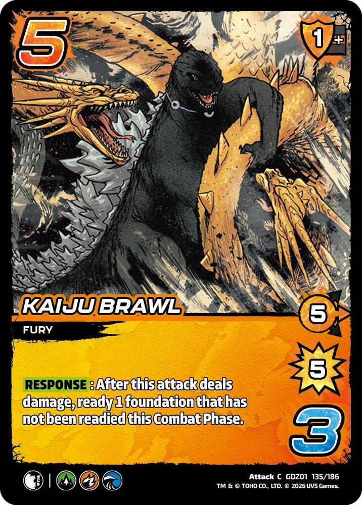 Kaiju Brawl, Godzilla: Reign of Kaiju GDZ01 135/186