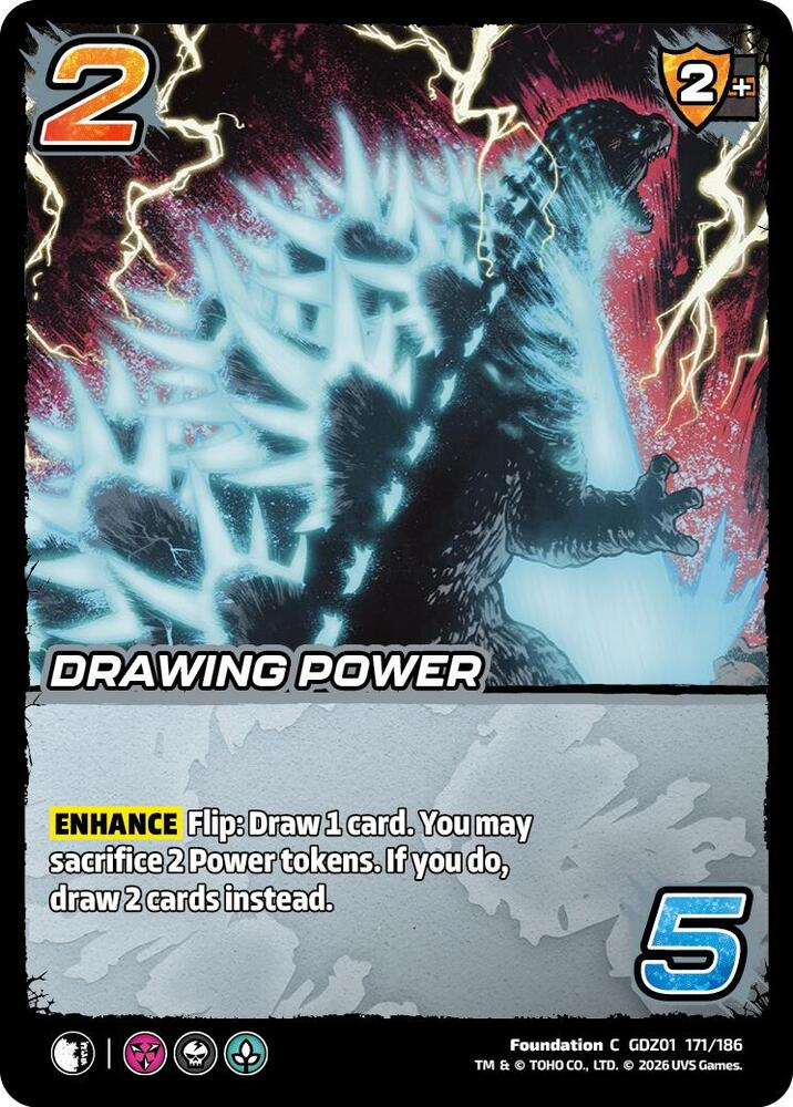 Drawing Power, Godzilla: Reign of Kaiju GDZ01 171/186