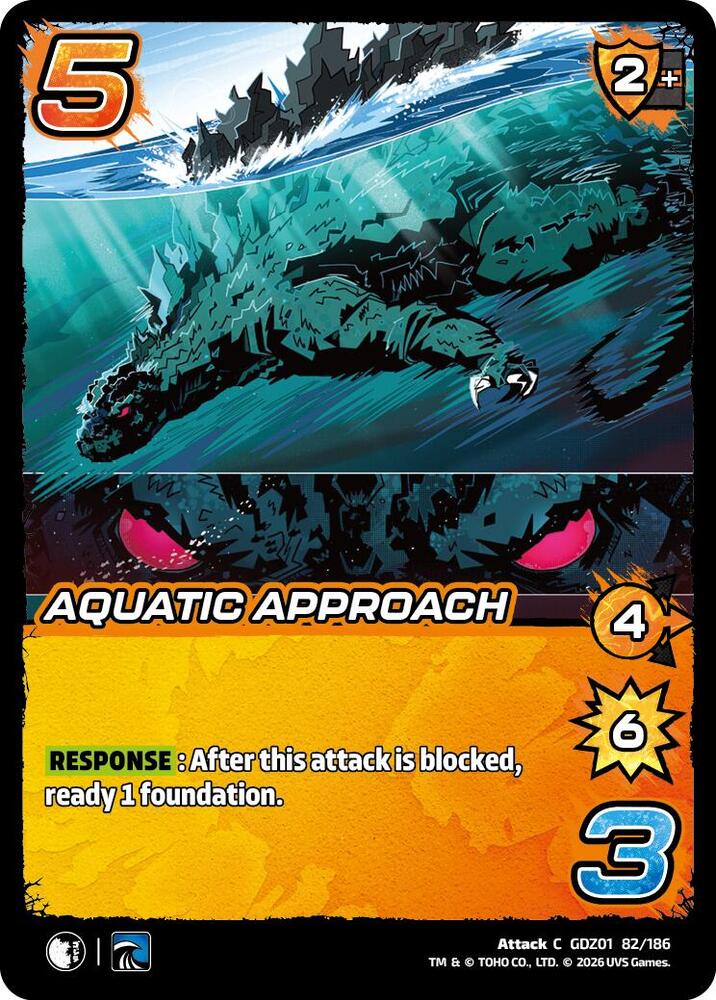 Aquatic Approach, Godzilla: Reign of Kaiju GDZ01 82/186