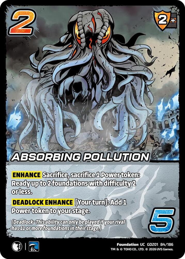Absorbing Pollution, Godzilla: Reign of Kaiju GDZ01 84/186