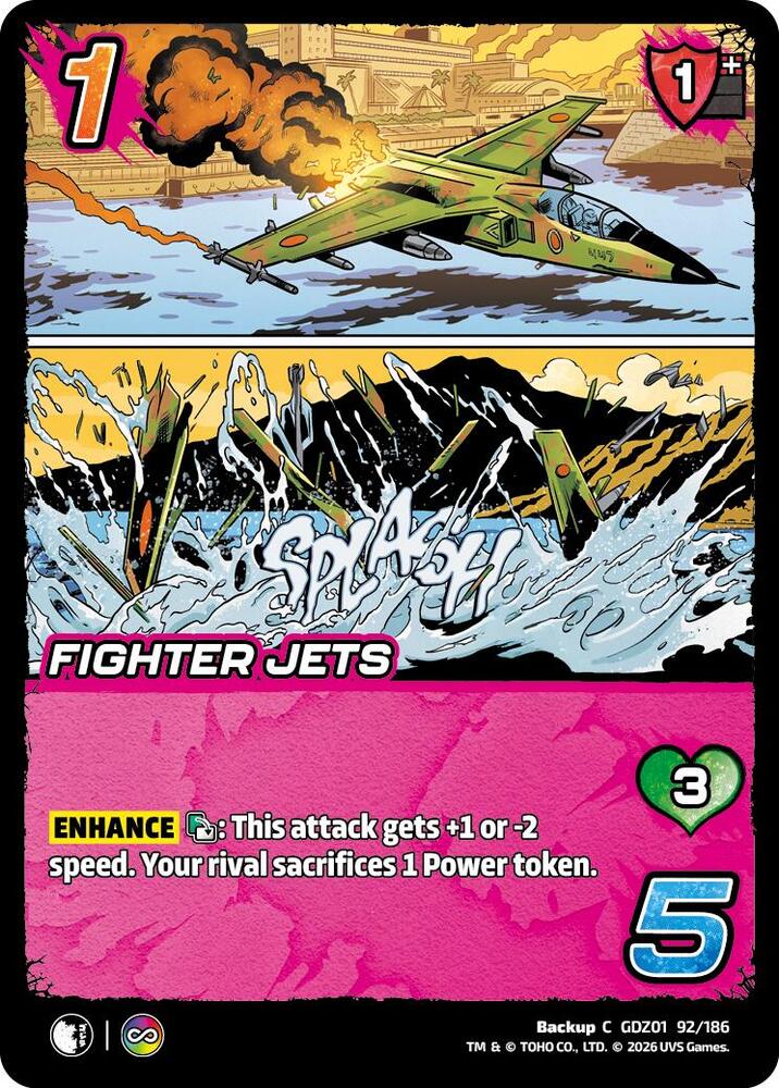 Fighter Jets, Godzilla: Reign of Kaiju GDZ01 92/186