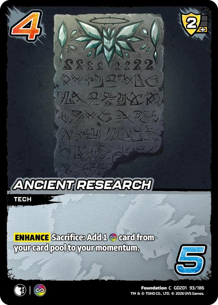 Ancient Research, Godzilla: Reign of Kaiju GDZ01 93/186