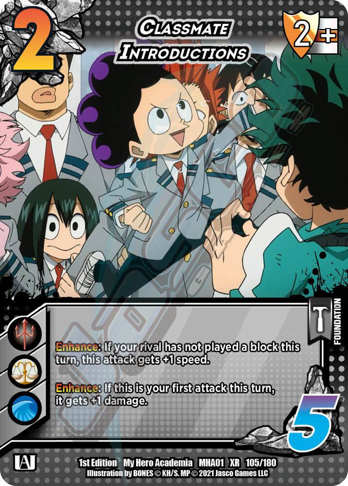 Classmate Introductions (XR), UniVersus: My Hero Academia 105/180