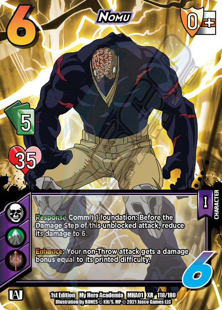 Nomu (XR), UniVersus: My Hero Academia 118/180
