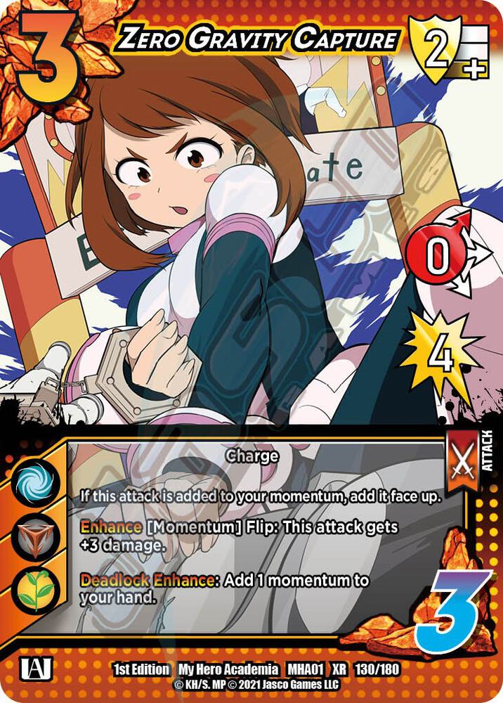 Zero Gravity Capture (XR), UniVersus: My Hero Academia 130/180