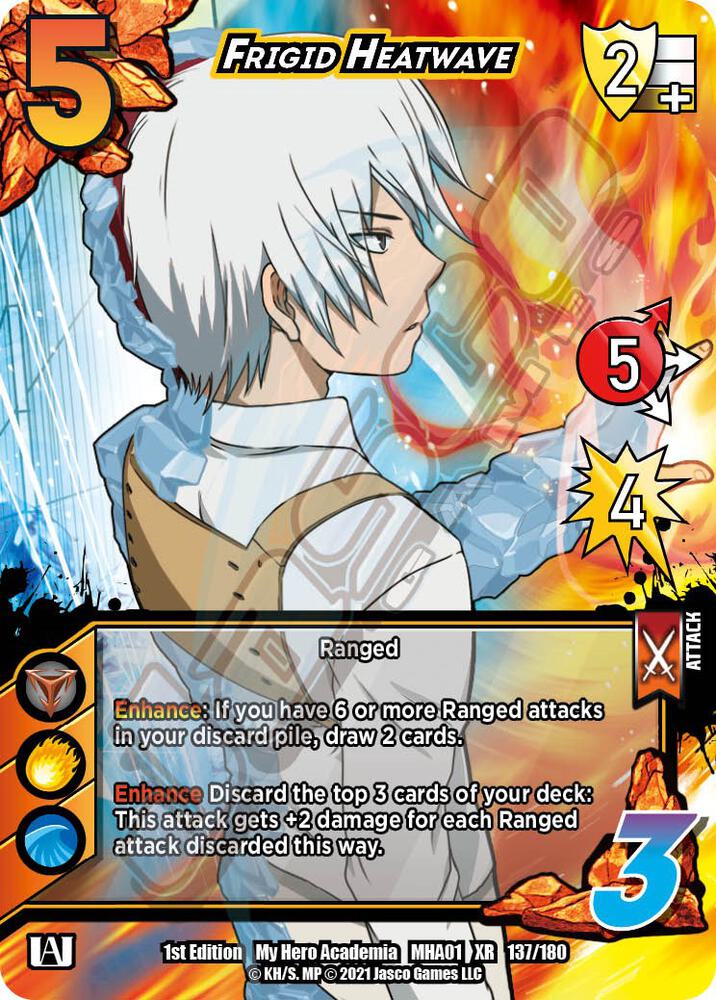 Frigid Heatwave (XR), UniVersus: My Hero Academia 137/180