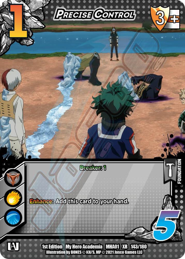 Precise Control (XR), UniVersus: My Hero Academia 143/180