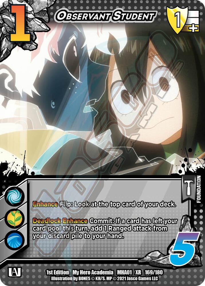 Observant Student (XR), UniVersus: My Hero Academia 169/180