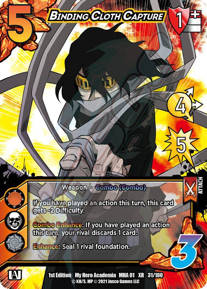 Binding Cloth Capture (XR), UniVersus: My Hero Academia 31/180