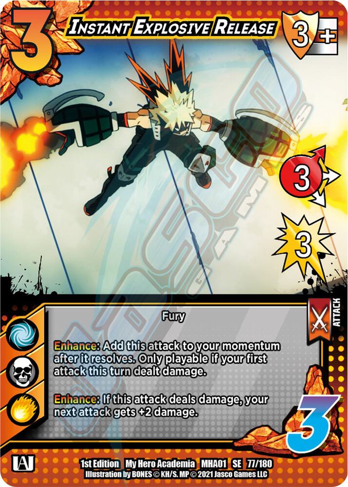Instant Explosive Release, UniVersus: My Hero Academia 77/180